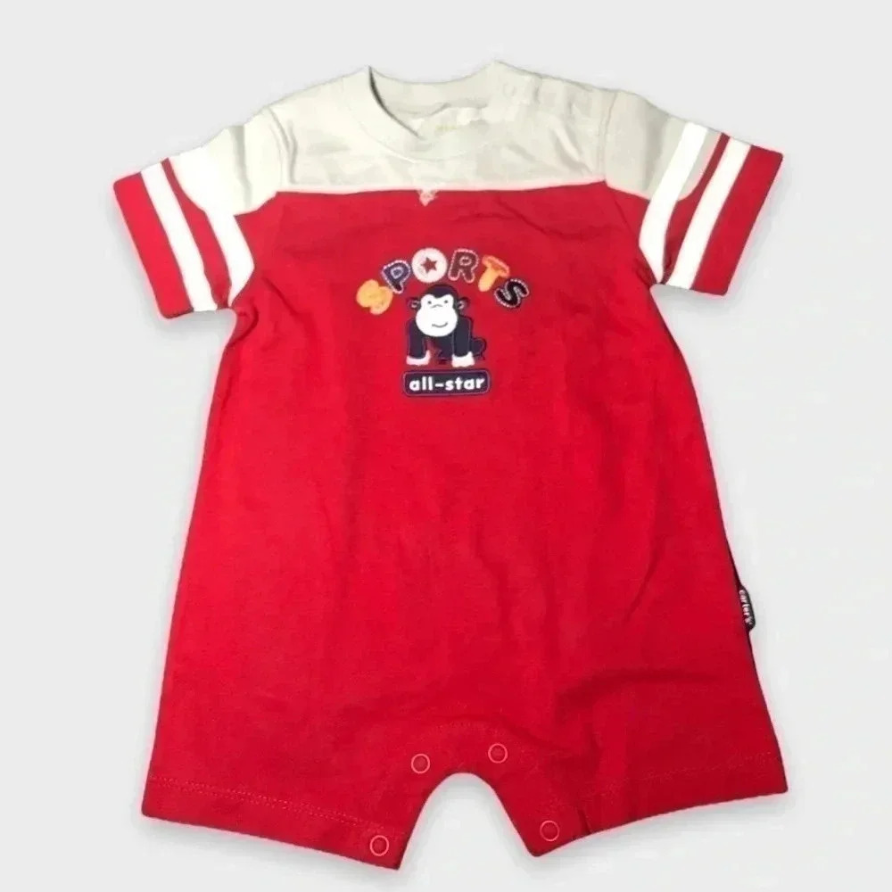 🌟NWT Carter’s Sports All Star Short Sleeve Romper